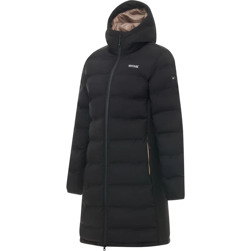 Regatta Altro Damen lange Thermojacke black (mocha)