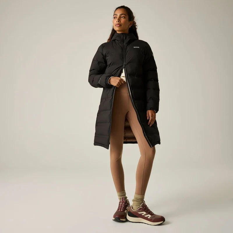 Regatta Altro Damen lange Thermojacke black (mocha)