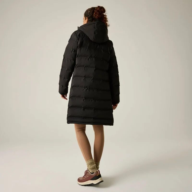 Regatta Altro Damen lange Thermojacke black (mocha)
