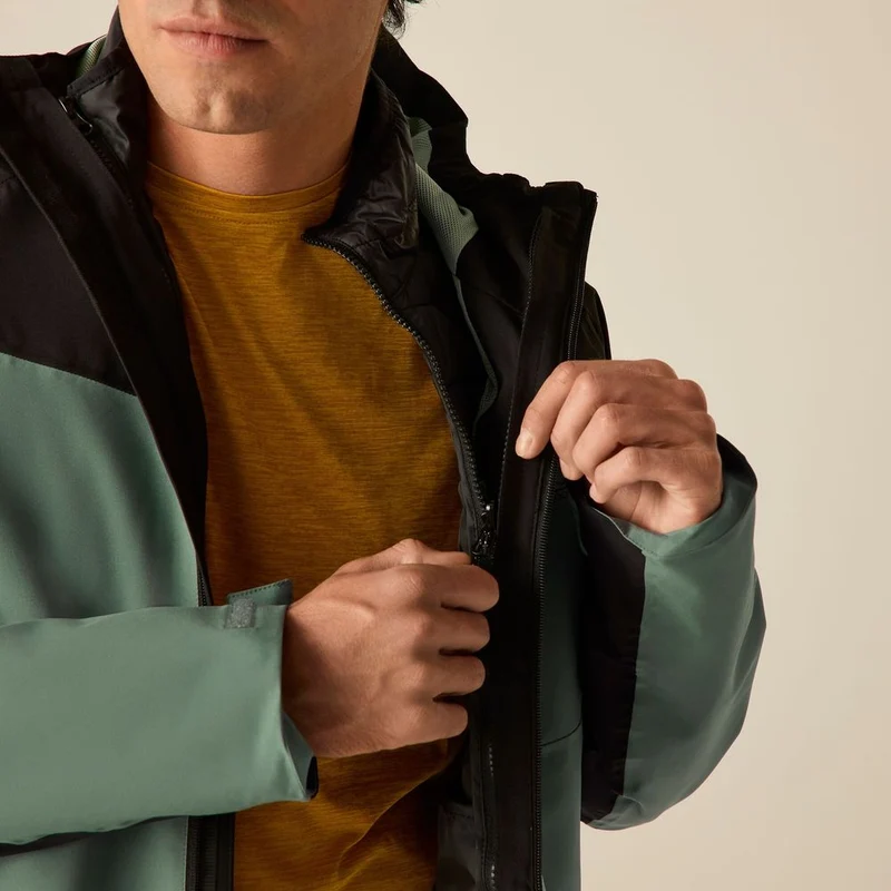 Regatta Wentwood 3in1 Herren 3-in-1-Jacke dark forest green-black