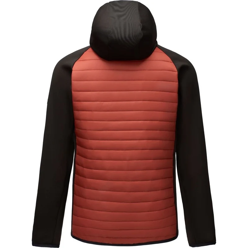 Regatta Andreson Herren Hybrid-Isolationsjacke burnt henna - black