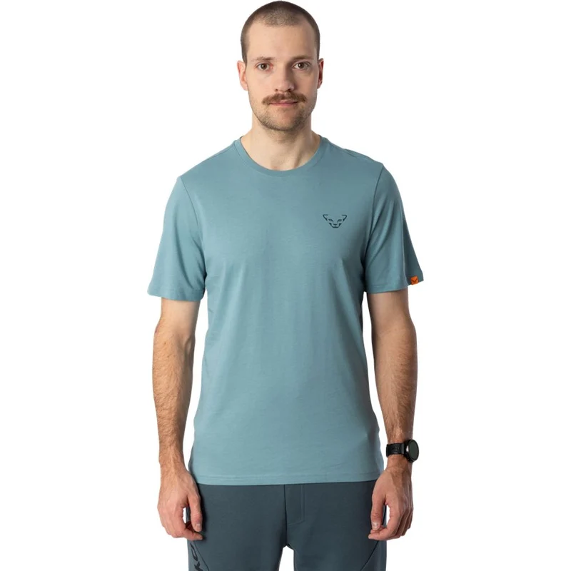 Dynafit Back Graphic Cotton T-Shirt Herren smoke-blue-approach