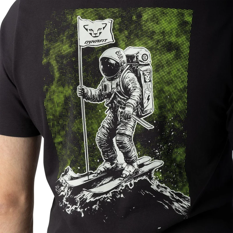 Dynafit Back Graphic Cotton T-Shirt Herren black-out-skimonaut