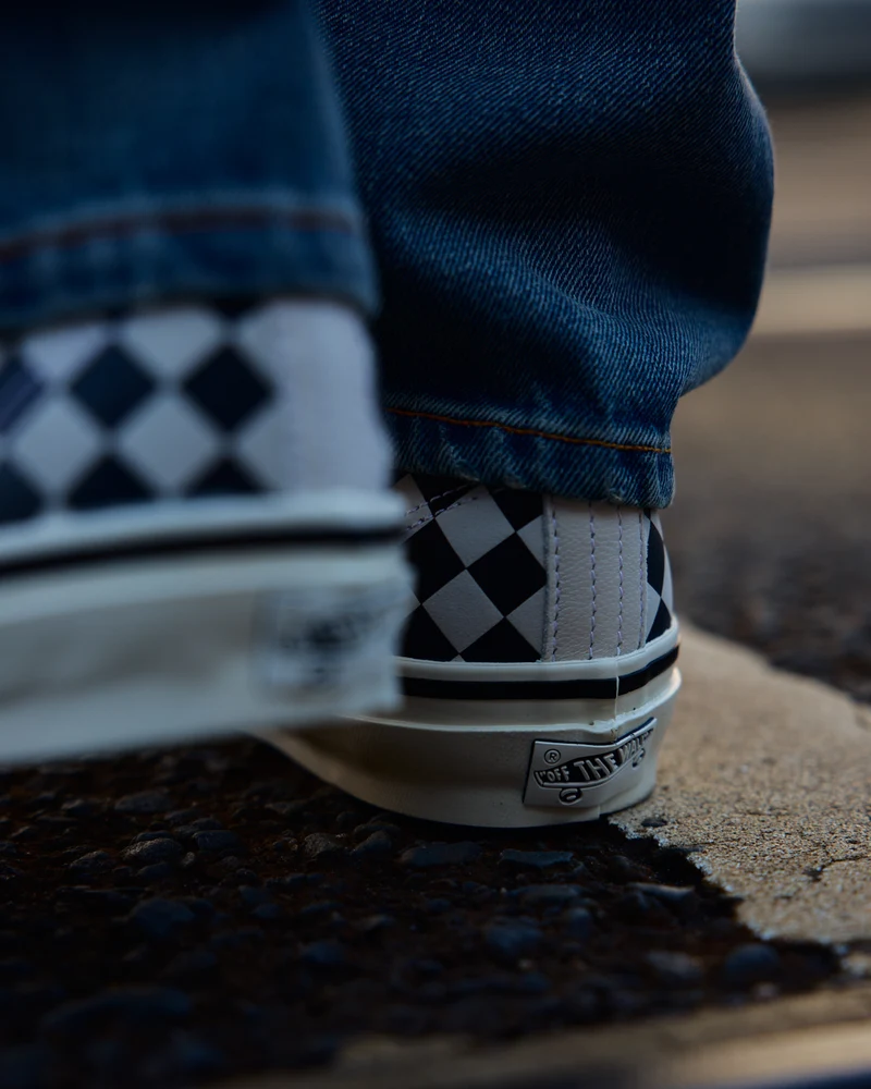 Vans LX Authentic 44 Diamond Check Black / White