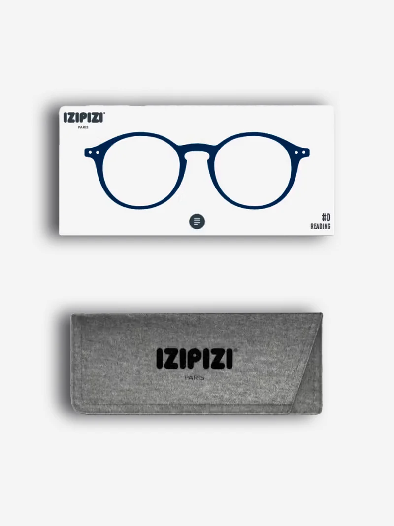 Occhiali da lettura 'D' blu