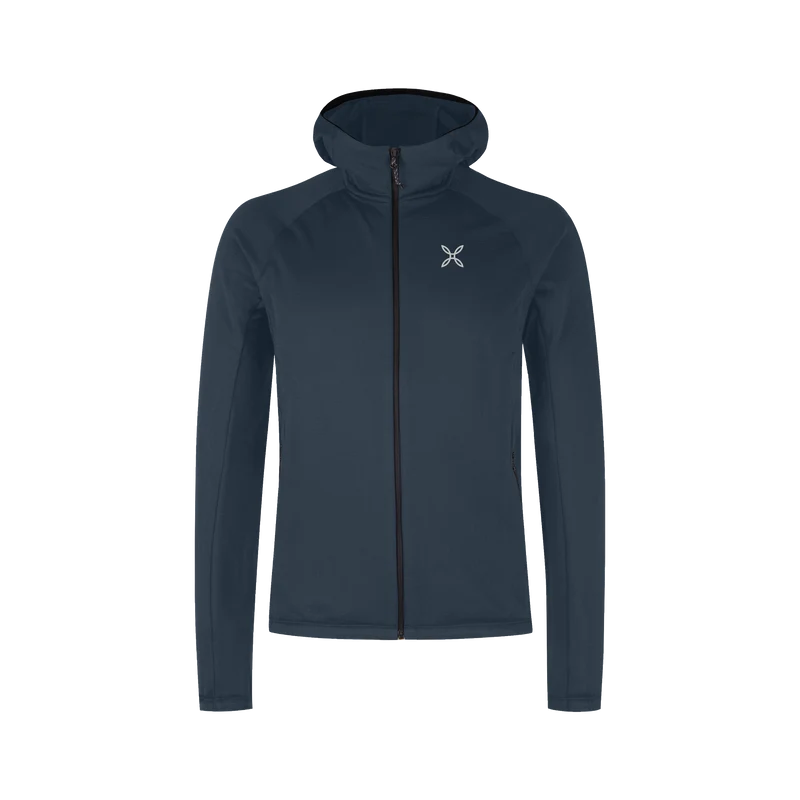 FADIS GRID HOODED MAGLIA