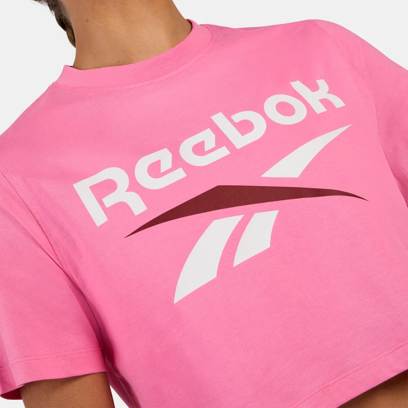 Sadie 2 Colour Logo Women's Cropped T-Shirt
