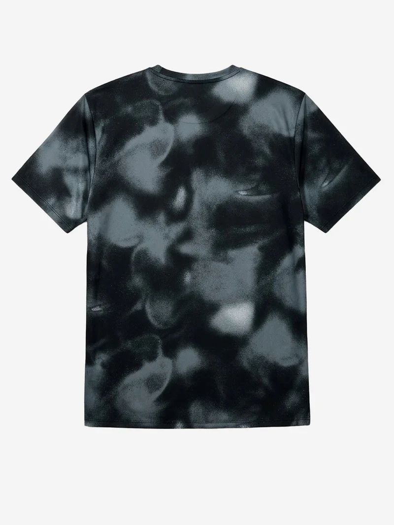 T-shirt nera a manica corta da running Dri-FIT UV