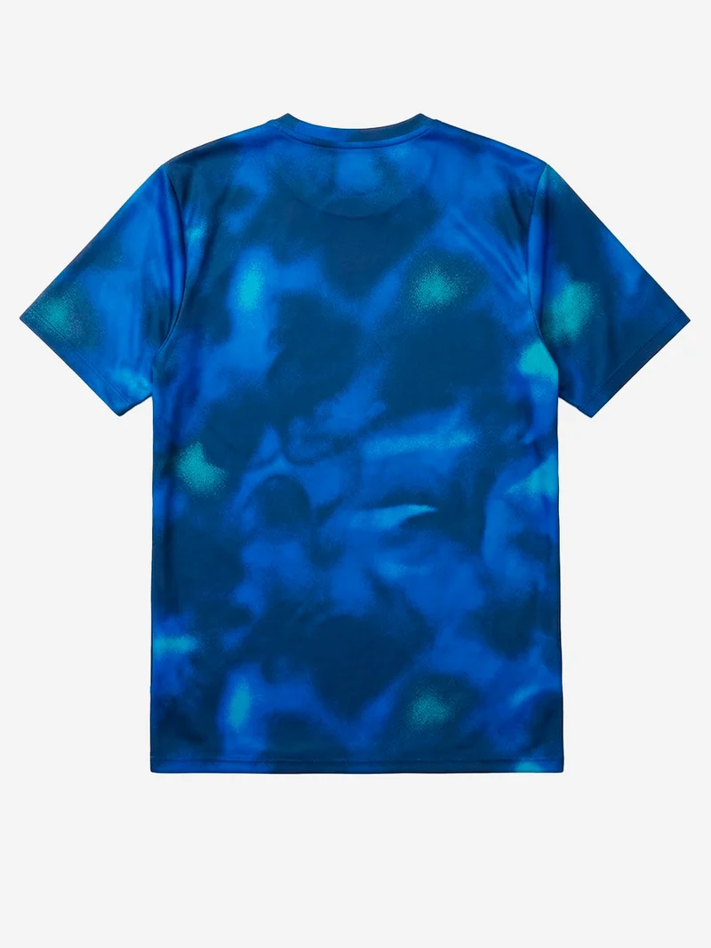 T-shirt blu a manica corta da running Dri-FIT UV