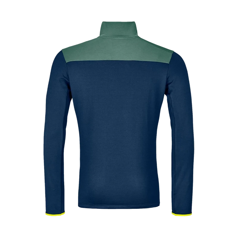 Ortovox Fleece Light Zip Neck Dark Blue