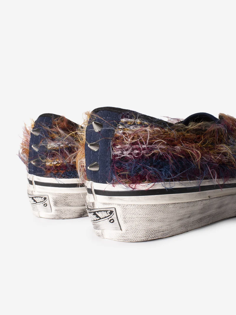 LX Authentic 44 Mohair in blu