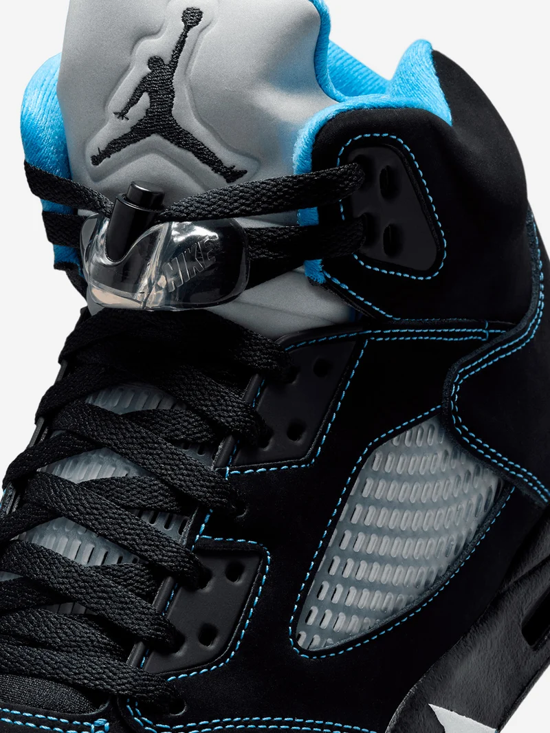 Air Jordan 5 Retro 'Black Carolina' University Blue
