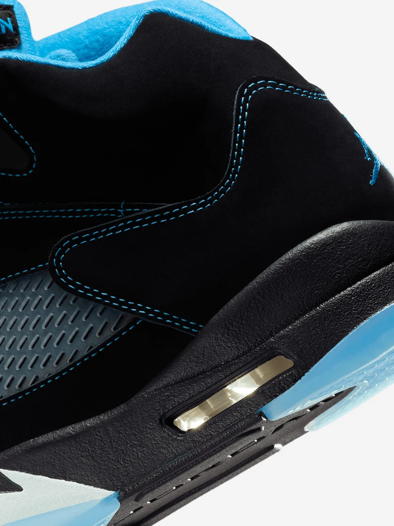 Air Jordan 5 Retro 'Black Carolina' University Blue
