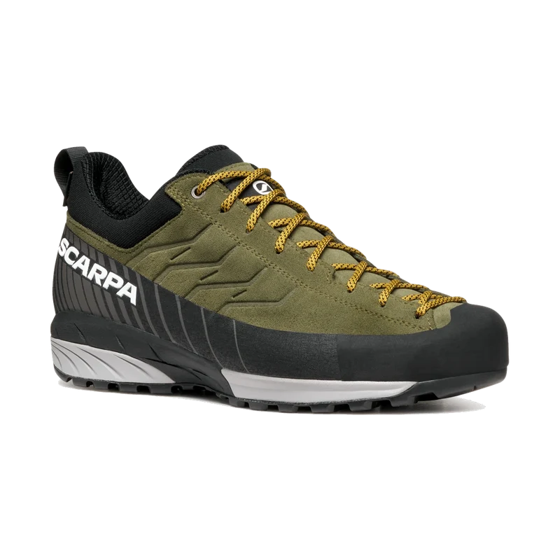 Scarpa Mescalito GTX Green, wasserdichter Zustiegsschuh für Bergsport und technische Wege