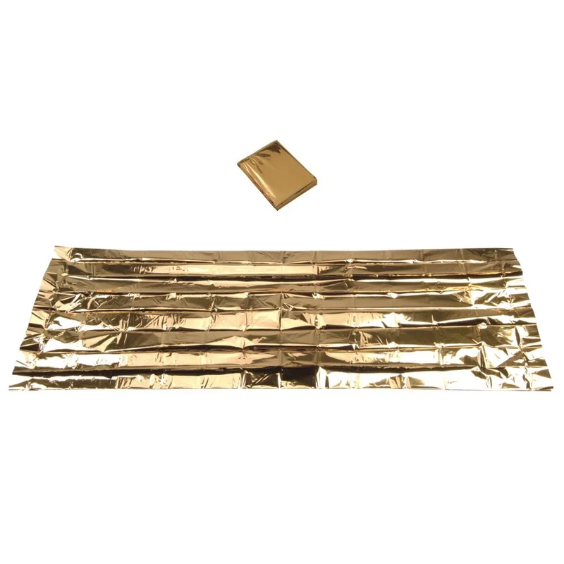 Rettungsdecke Gold – kompakt & wärmereflektierend