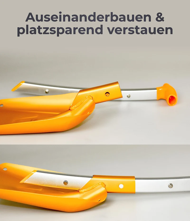 AceCamp faltbare Schneeschaufel aus Aluminium