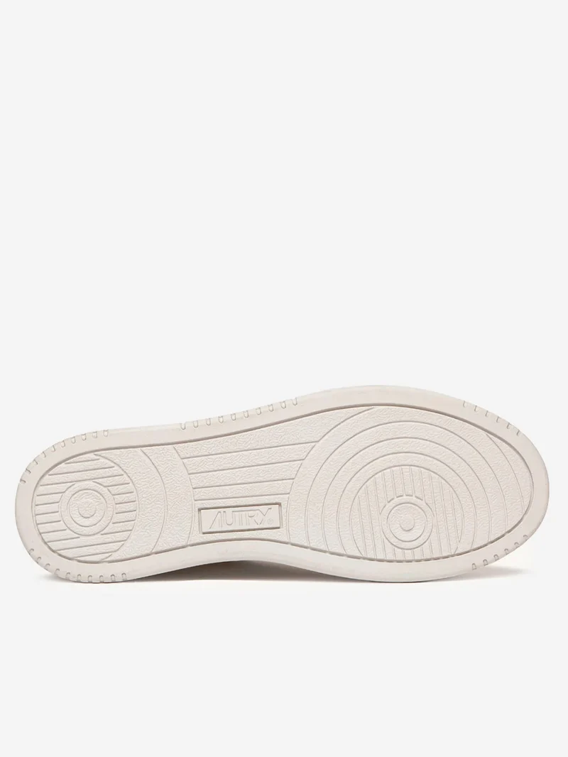 M Medalist Low in nappa super soft bianco ottico