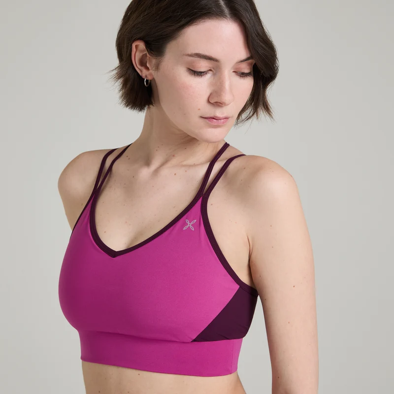 CRIMP CROSS BRA WOMAN