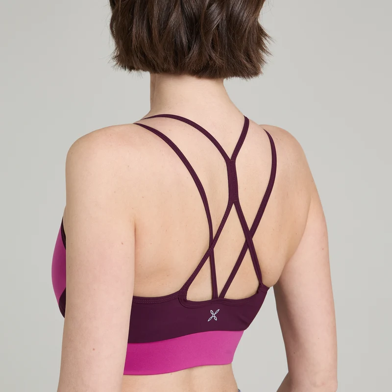 CRIMP CROSS BRA WOMAN
