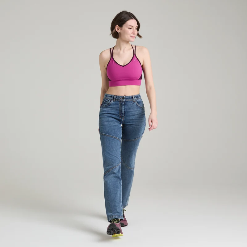 CRIMP CROSS BRA WOMAN