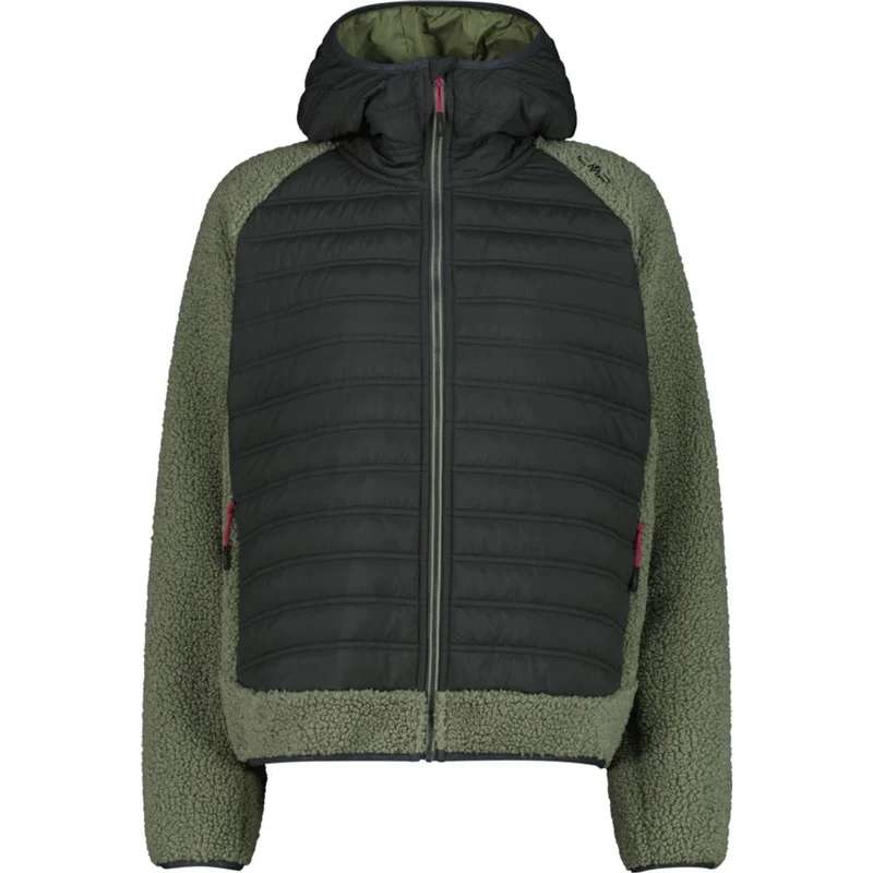 CMP Jacket Hybrid Fix Hood Damen Isolationsjacke jungle