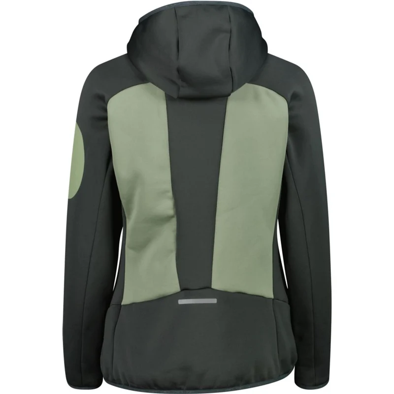 CMP Jacket Hybrid Fix Hood Midlayer Damen Hybridjacke green-tea