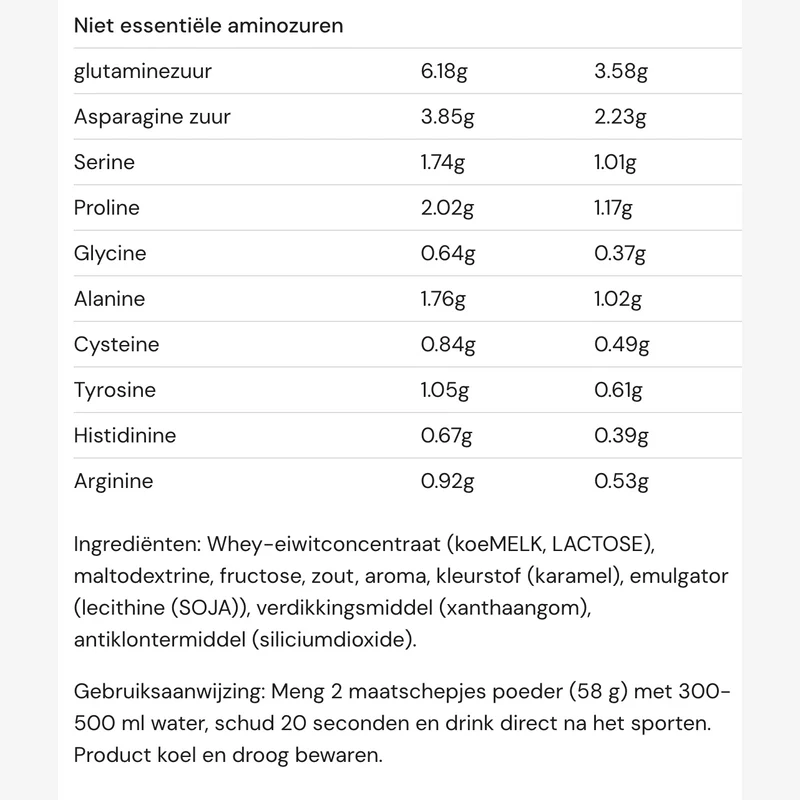 Amacx Recovery Shake (22g Proteïne)