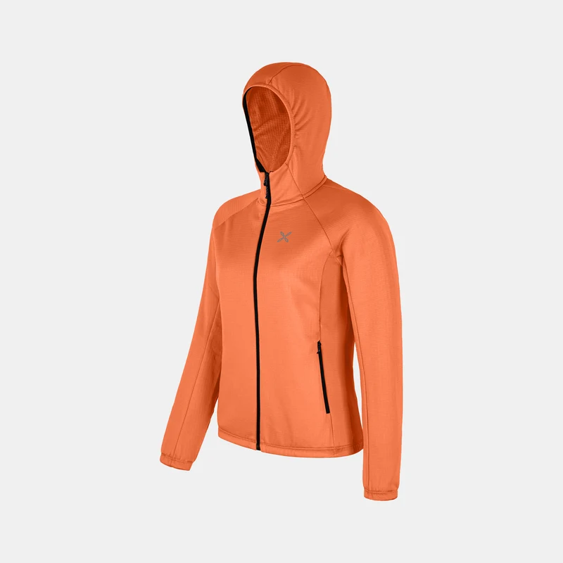 FADIS GRID HOODED MAGLIA WOMAN