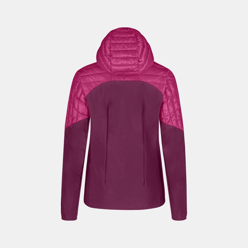 PEAK HYBRID HOODED JACKET WOM.