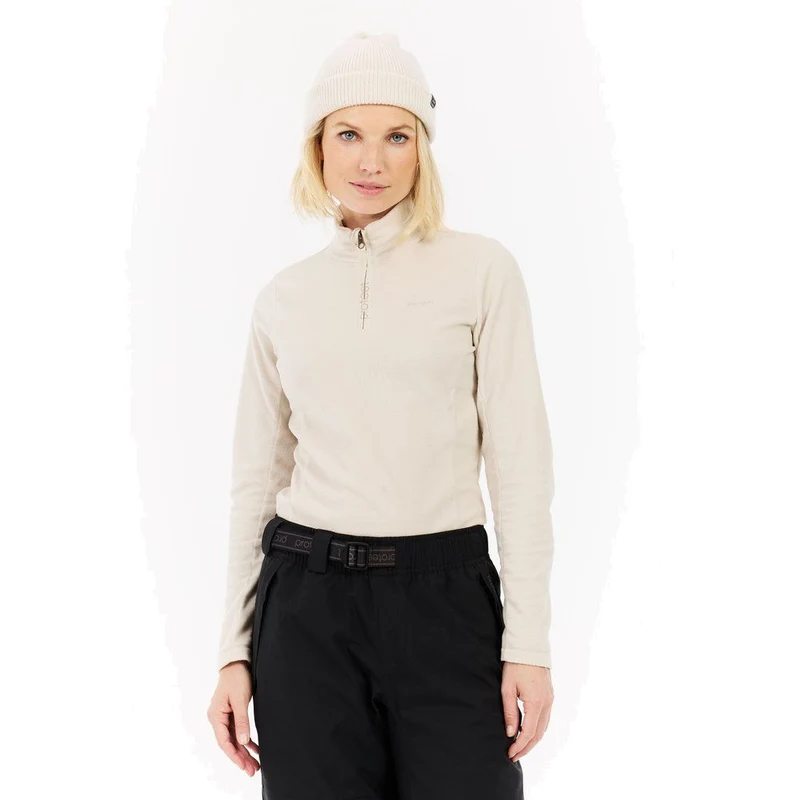 Protest Prtremutez Damen Active Top Midlayer kitoffwhite