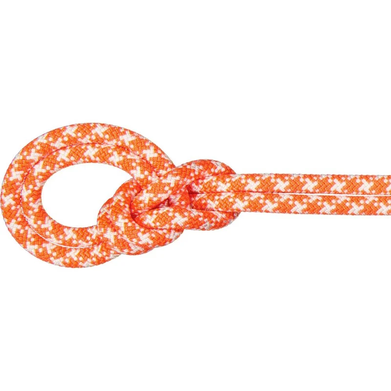Mammut 95 Crag Classic Einfachseil 60m vibrant-orange-white