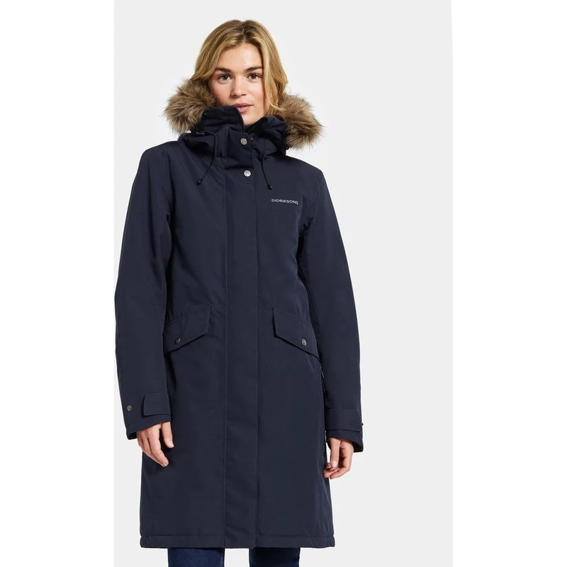Didriksons Erika 3 Damen Parka dark-night-blue