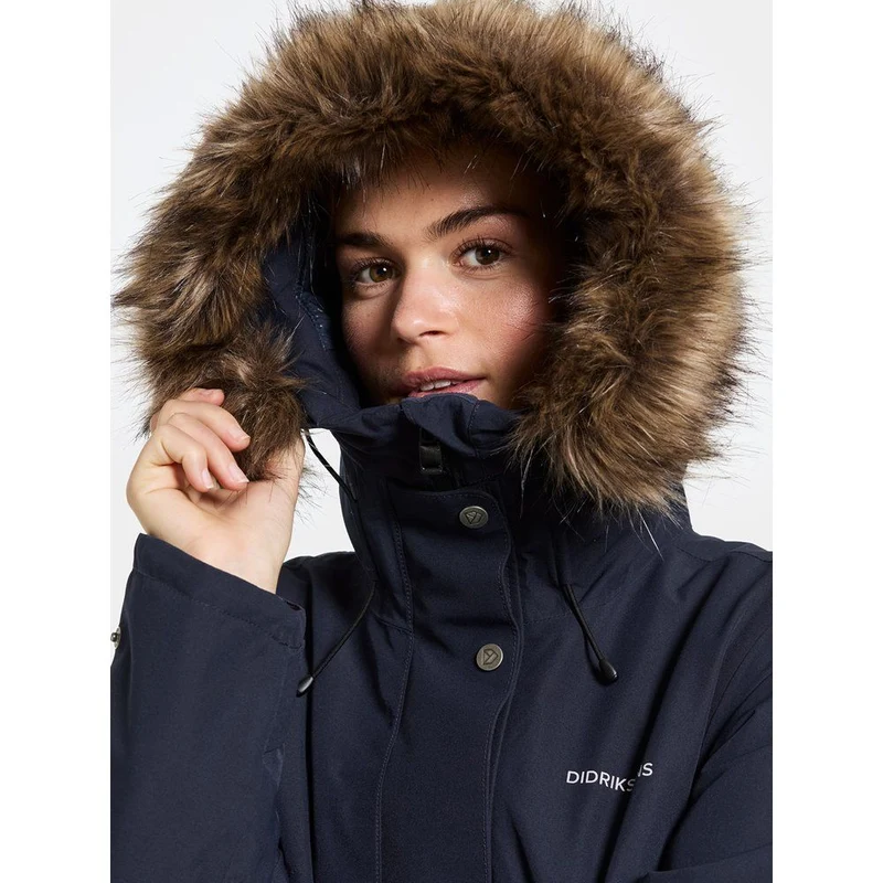 Didriksons Erika 3 Damen Parka dark-night-blue