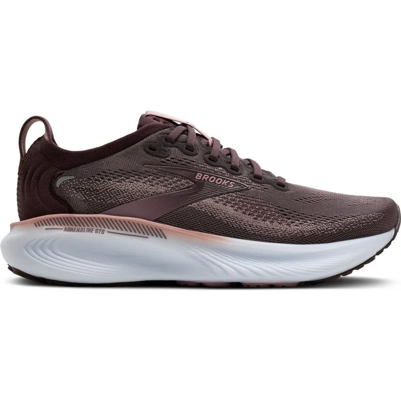 Brooks Adrenaline GTS 25 Damen Laufschuh raisin-woodrose-white