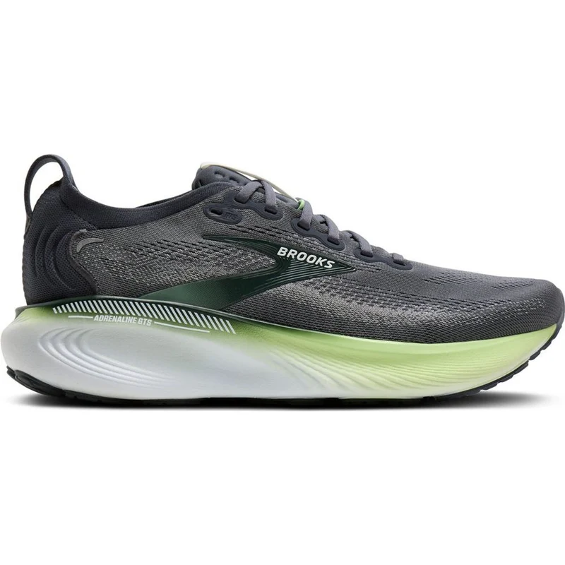 Brooks Adrenaline GTS 25 Herren Laufschuh grey-paradise-green-spruce