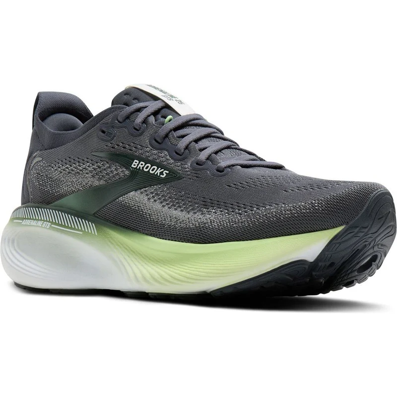 Brooks Adrenaline GTS 25 Herren Laufschuh grey-paradise-green-spruce