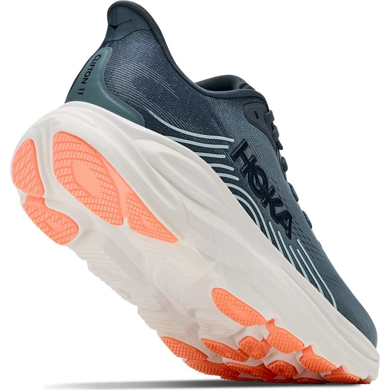 Hoka Clifton 11 Damen Laufschuh faded-navy-glimmering-blue