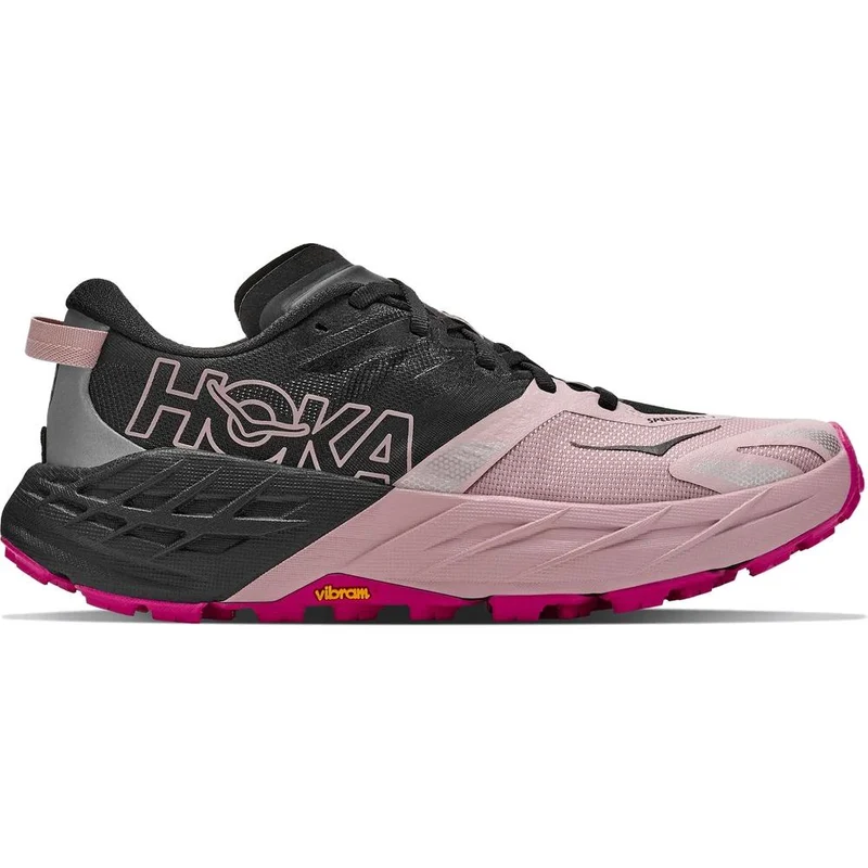 Hoka Speedgoat 7 Damen Trailrunningschuh black-pink-opal