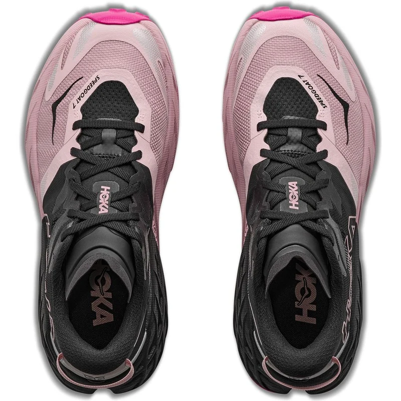Hoka Speedgoat 7 Damen Trailrunningschuh black-pink-opal