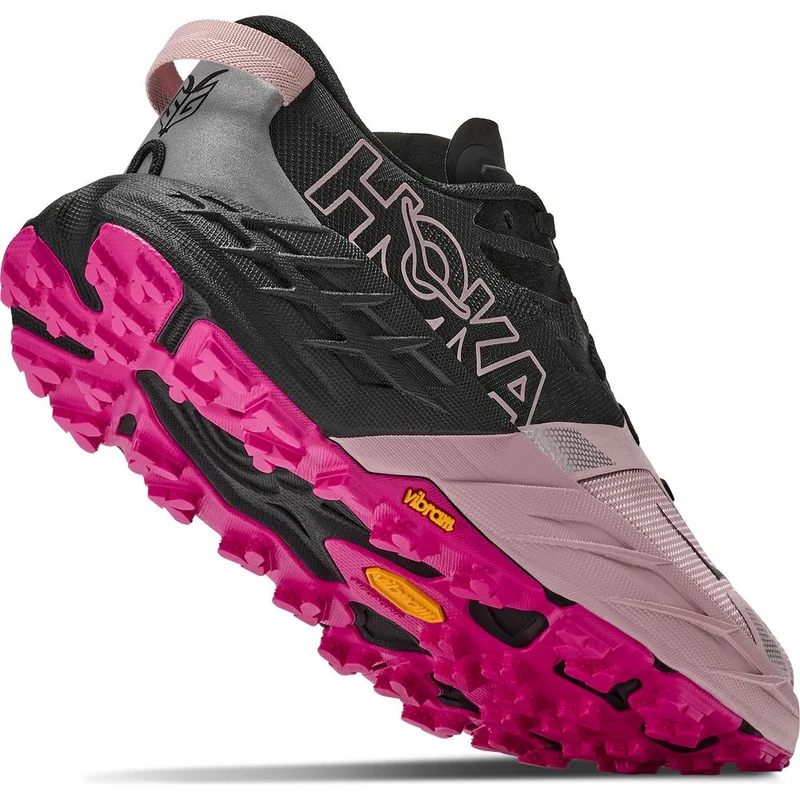 Hoka Speedgoat 7 Damen Trailrunningschuh black-pink-opal