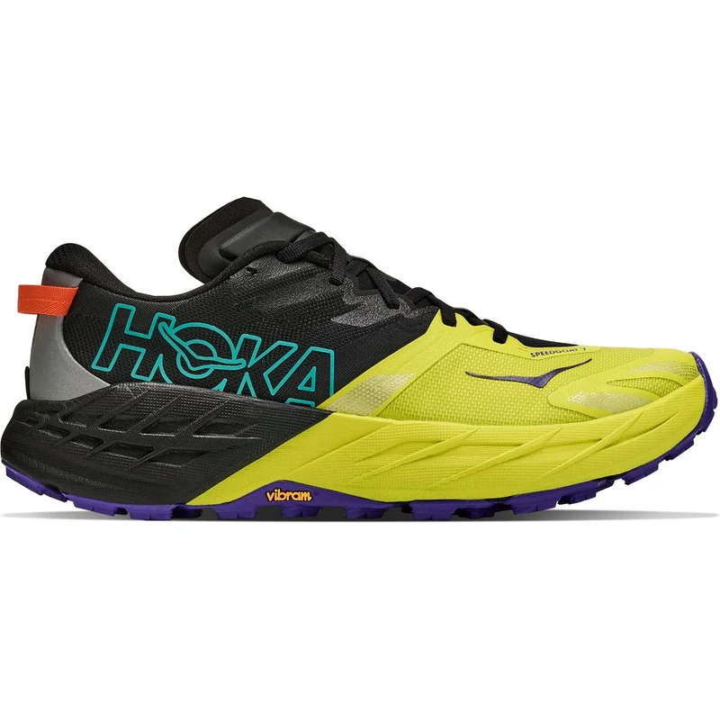 Hoka M Speedgoat 7 Herren Trailrunningschuh black / hoka citrus