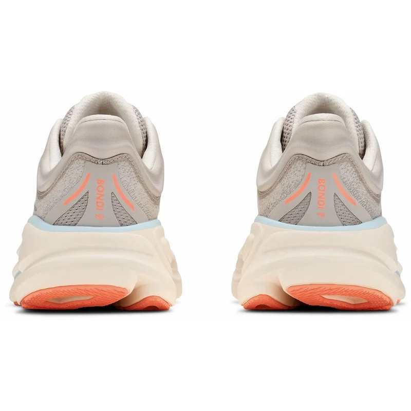 Hoka W Bondi 9 Damen Laufschuh river-rock-grey-mineral-ore