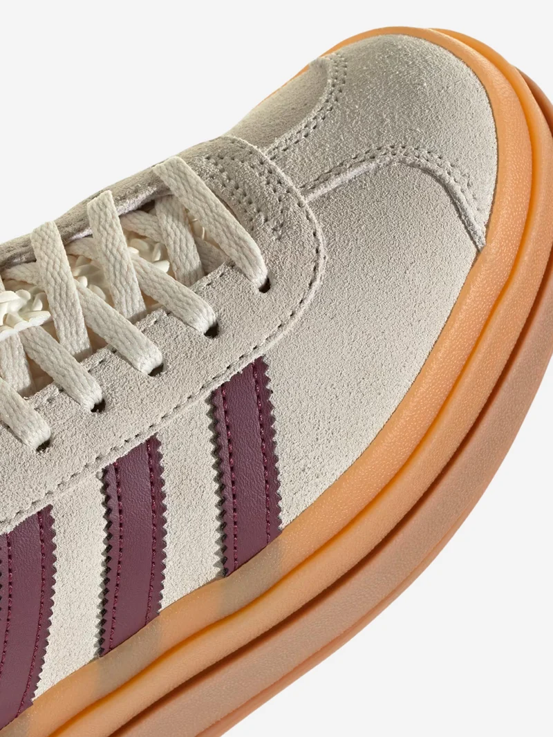 W Gazelle Bold 'Cream White Maroon'