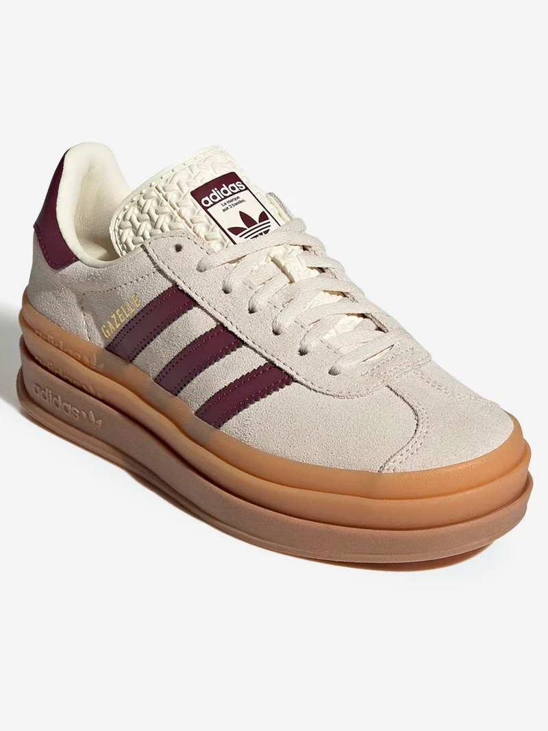 W Gazelle Bold 'Cream White Maroon'