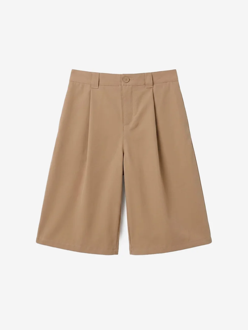 W Shorts marroni chino ampi