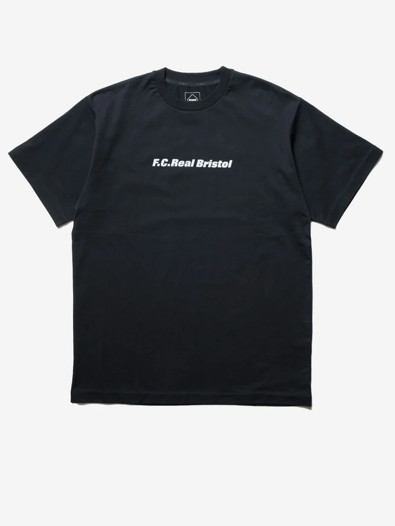 T-shirt nera 'Team Staff' con stampa lenticolare