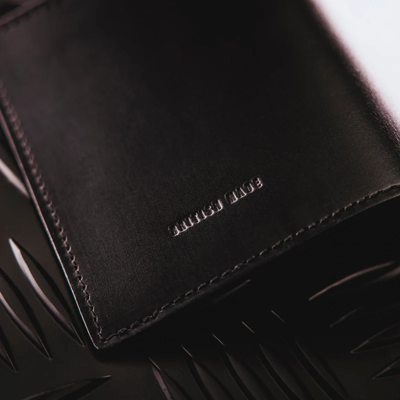 Leder Bi-Fold Geldbörse