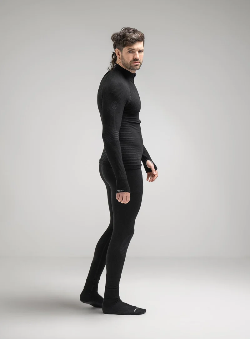 Stealth nahtloses Basisschicht-Oberteil