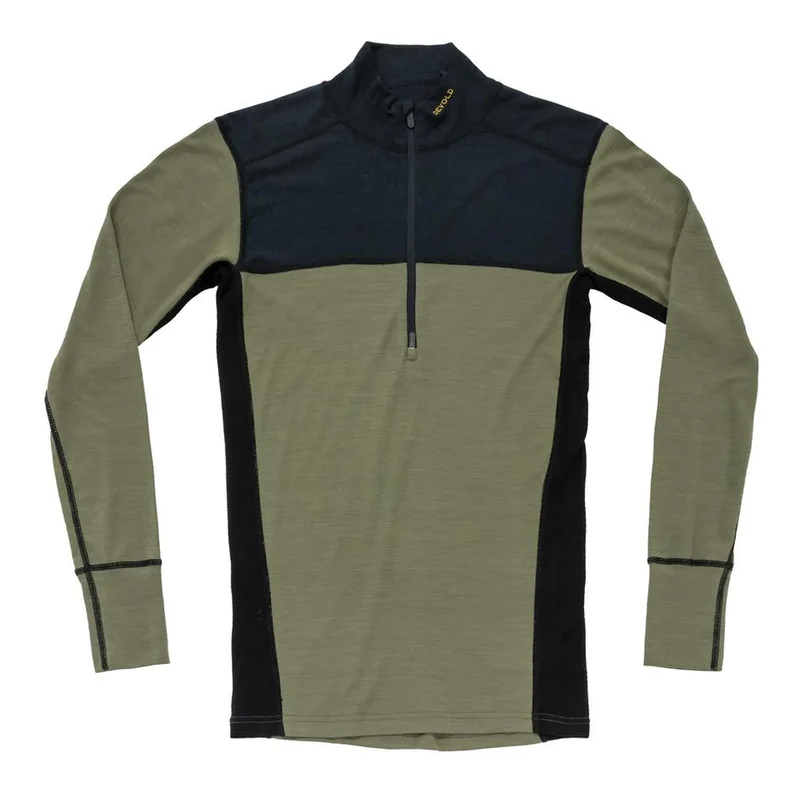 LAUPAREN MERINO 190 ZIP NECK MAN