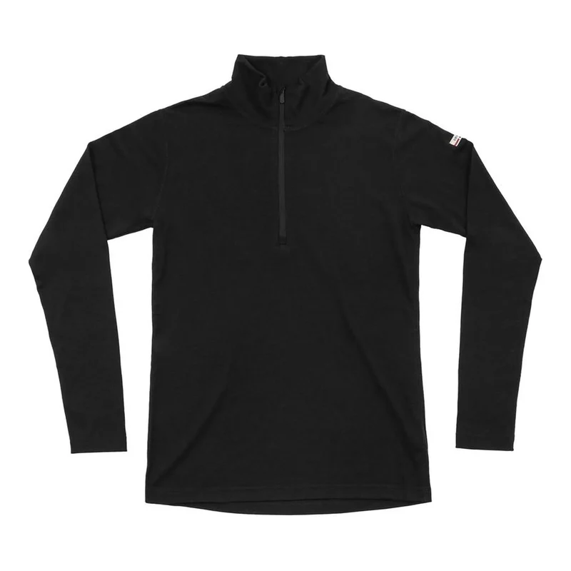 BREEZE PLUS MERINO 200 ZIP NECK WMN